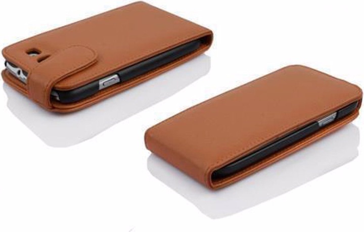 Produktbild Cadorabo Flip mit Struktur Cover (Samsung Galaxy Core, Samsung Galaxy Core Duos)