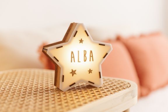 Produktbild Vintiun Sternlampe Mini personalisierbar