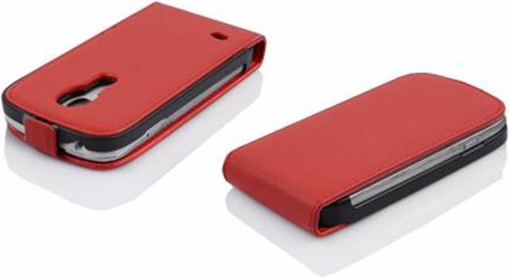 Produktbild Cadorabo Flip mit Struktur Cover (Samsung Galaxy S4 mini)