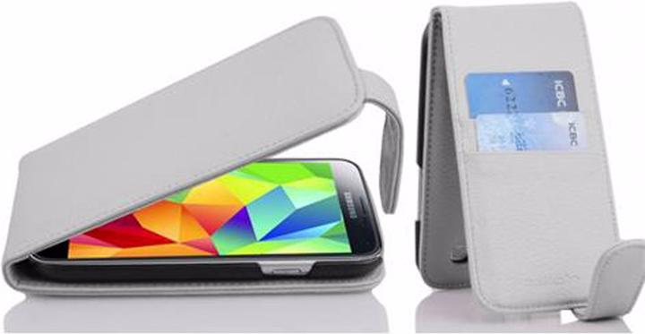 Actual product image Cadorabo Flip with card pocket cover (Samsung Galaxy S5, Samsung Galaxy S5 Neo)