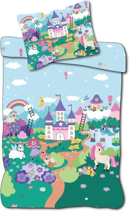 BrandMac Bed Linen - Junior Size 100 x 140 cm - Adventure Design (1029372) (100 x 140 cm, 40 x 45 cm)