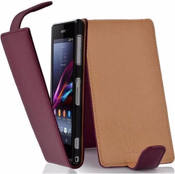 Produktbild Cadorabo Flip mit Struktur Cover (Sony Xperia Z1)