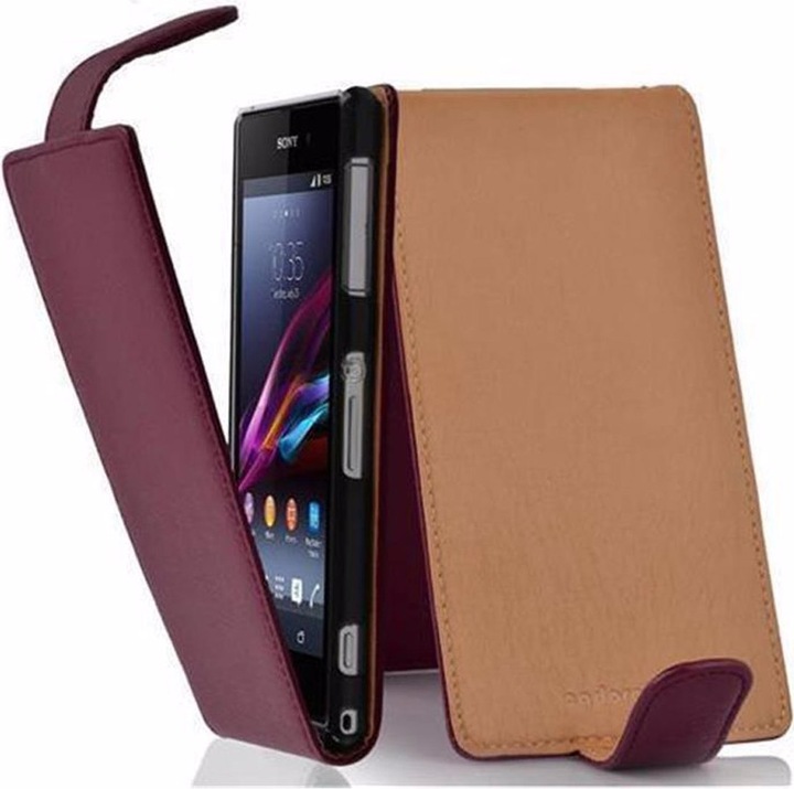 Actual product image Cadorabo Flip with structure cover (Sony Xperia Z1)