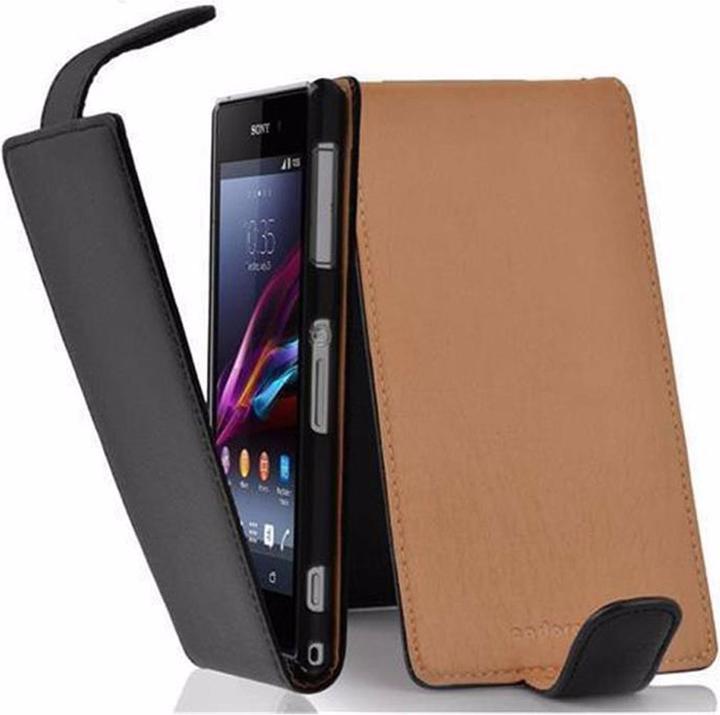 Actual product image Cadorabo Flip with structure cover (Sony Xperia Z1)