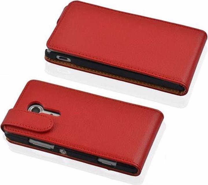 Actual product image Cadorabo Flip with structure cover (Sony Xperia SP)