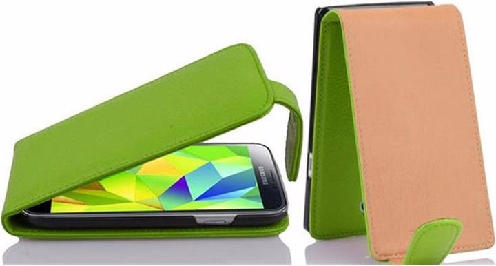Produktbild Cadorabo Flip mit Struktur Cover (Samsung Galaxy S5 Mini)