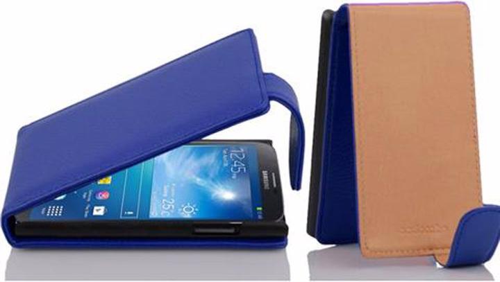 Produktbild Cadorabo Flip mit Struktur Cover (Samsung Galaxy Mega 6.3)