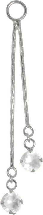 Actual product image Bijouteria Belly piercing pendant (Crystal, Silver 925)
