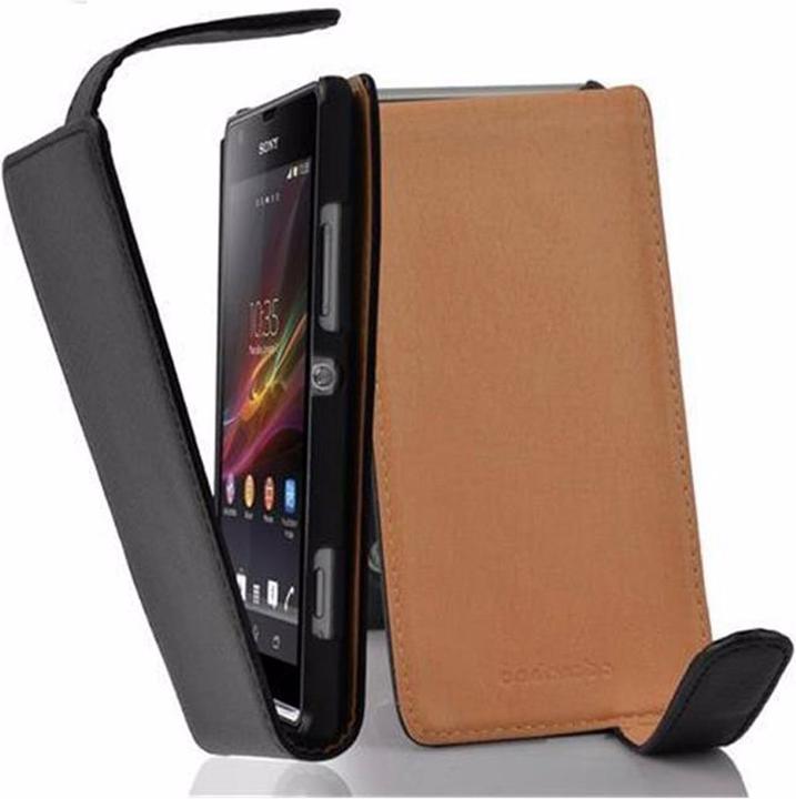Actual product image Cadorabo Flip with structure cover (Sony Xperia SP)