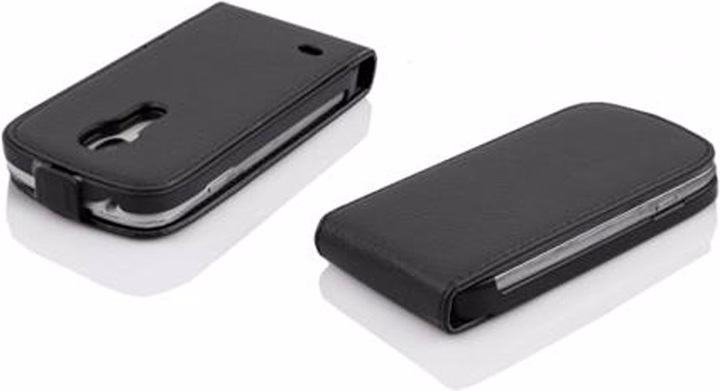 Produktbild Cadorabo Flip mit Struktur Cover (Samsung Galaxy S4 mini)