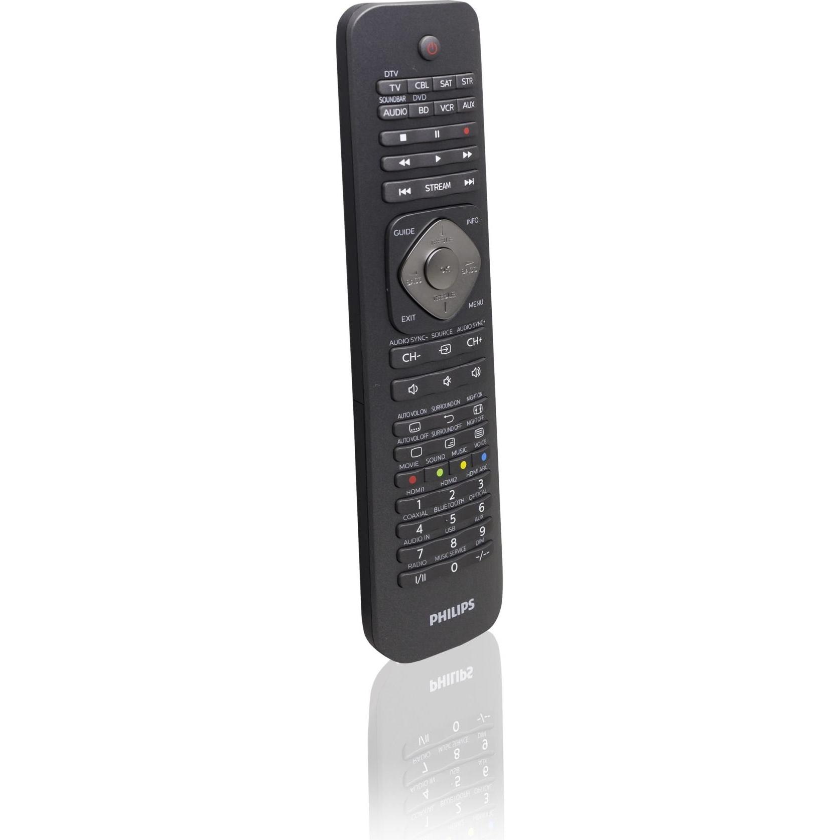 Philips Perfect replacement SRP5018/10, Audio, Cable, DTV, DVD/Blu-ray, DVR, Home cinema system, SAT (Universal Fernbedi...