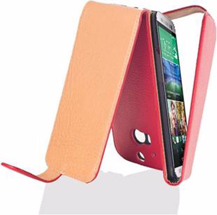 Produktbild Cadorabo Flip mit Struktur Cover (HTC One M8)