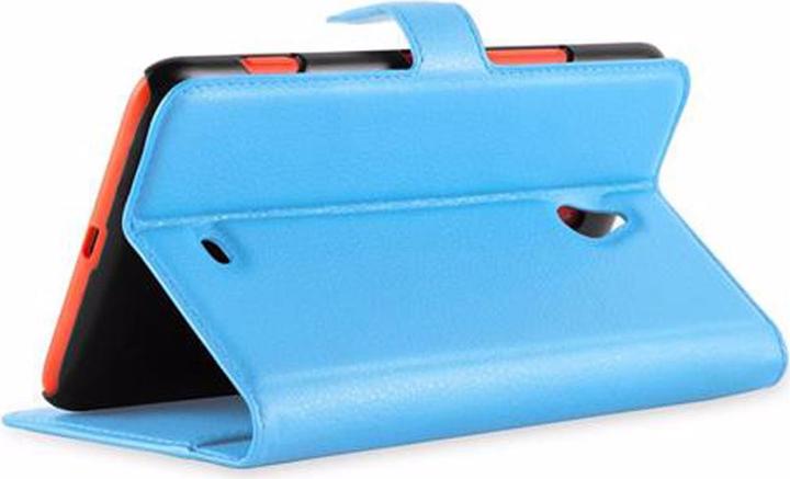 Actual product image Cadorabo Book with stand function cover (Nokia Lumia 1320)