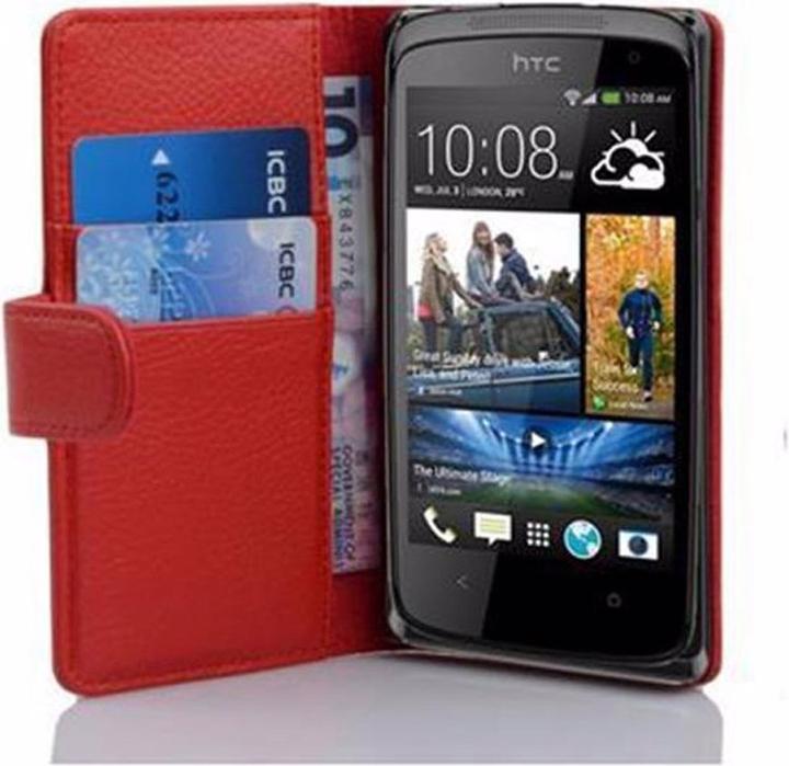 Actual product image Cadorabo Book with structure cover (HTC Desire 300)