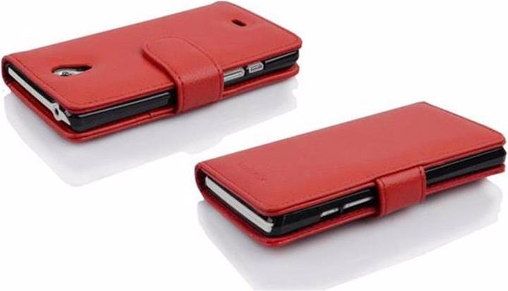 Produktbild Cadorabo Book mit Struktur Cover (Sony Xperia T)