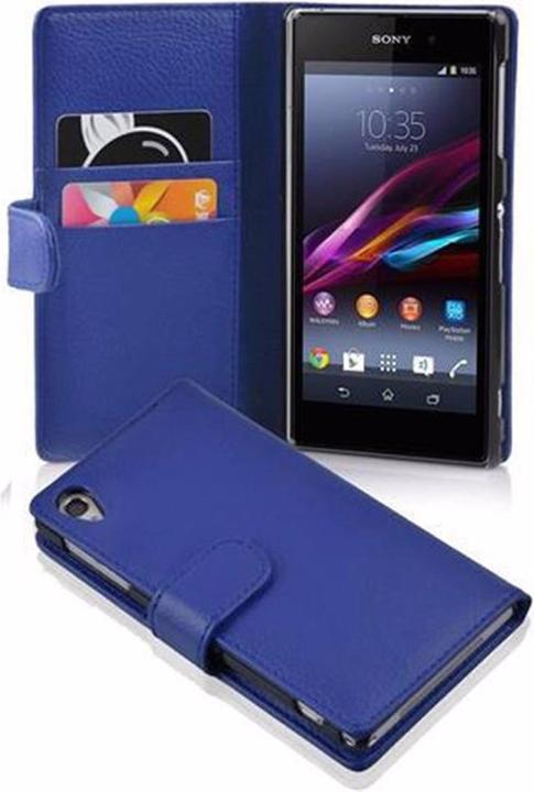 Actual product image Cadorabo Book with structure cover (Sony Xperia Z1)