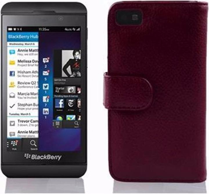 Image du produit Cadorabo Book avec couverture structurée (Mûre Z10)