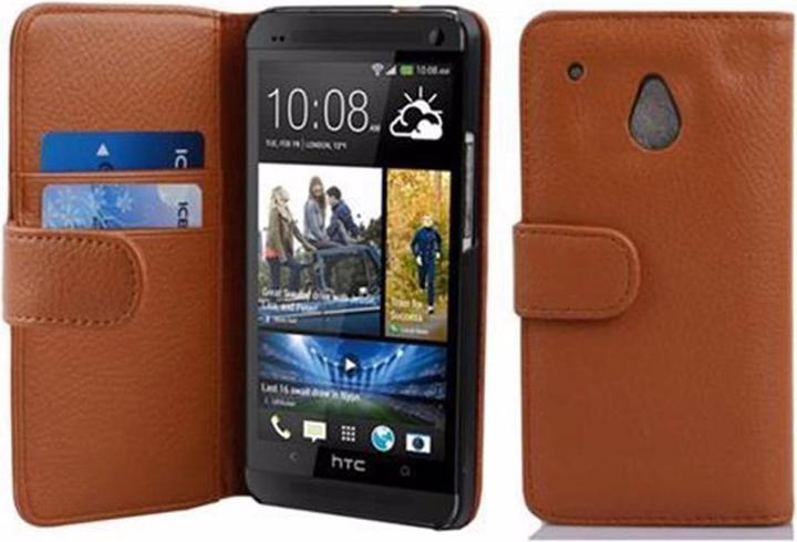 Actual product image Cadorabo Book with structure cover (HTC One Mini)