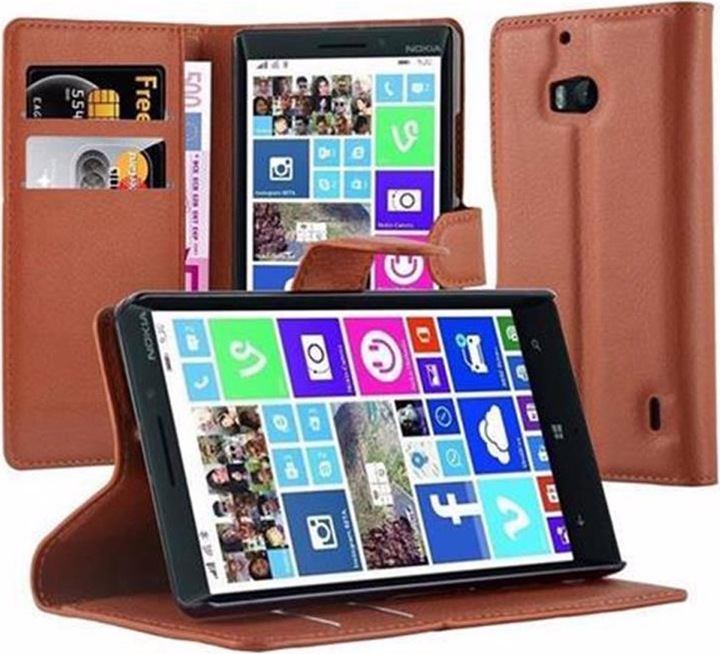 Produktbild Cadorabo Book mit Standfunktion Cover (Nokia Lumia 930)