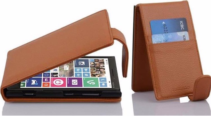 Produktbild Cadorabo Flip mit Struktur Cover (Nokia Lumia 930, Nokia Lumia Icon 929)