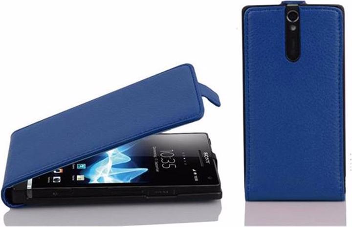 Actual product image Cadorabo Flip with structure cover (Sony Xperia S)