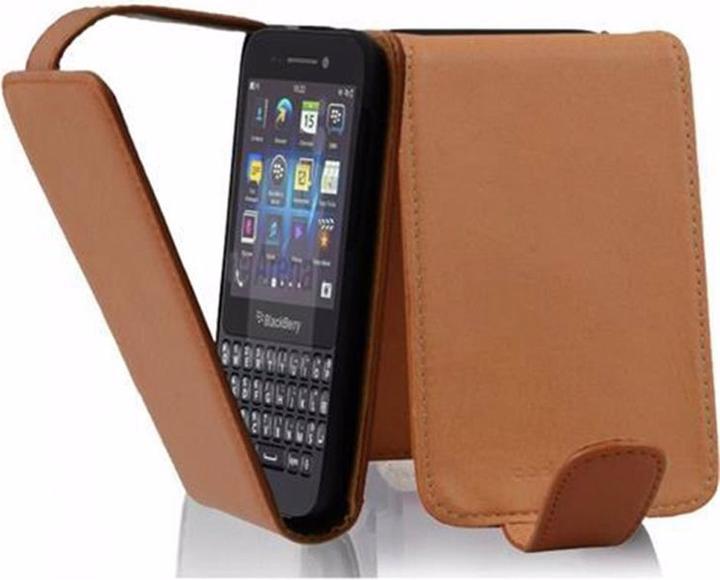 Produktbild Cadorabo Flip mit Struktur Cover (Blackberry Q5)
