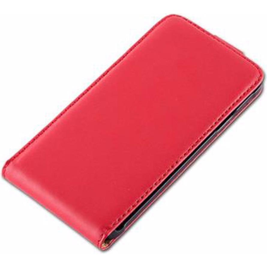 Thumbnail - Cadorabo Flip Glatt Cover (Samsung Galaxy Alpha), Smartphone Hülle, Rot