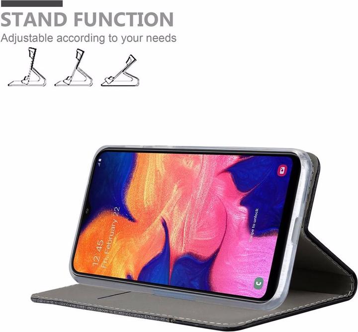 Produktbild Cadorabo Book Jeans Optik Cover (Samsung Galaxy A10)