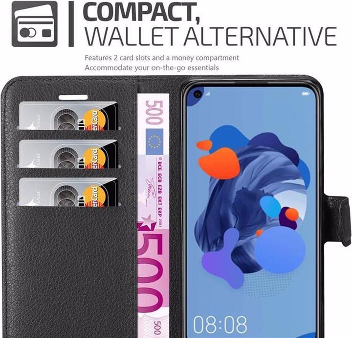 Immagine prodotto Cadorabo Libro con copertina con funzione di stand (Huawei Nova 5i, Huawei P20 Lite (2019))