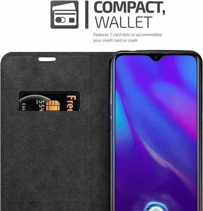Actual product image Cadorabo Book Invisible Magnet Cover (Oppo R17 Neo)