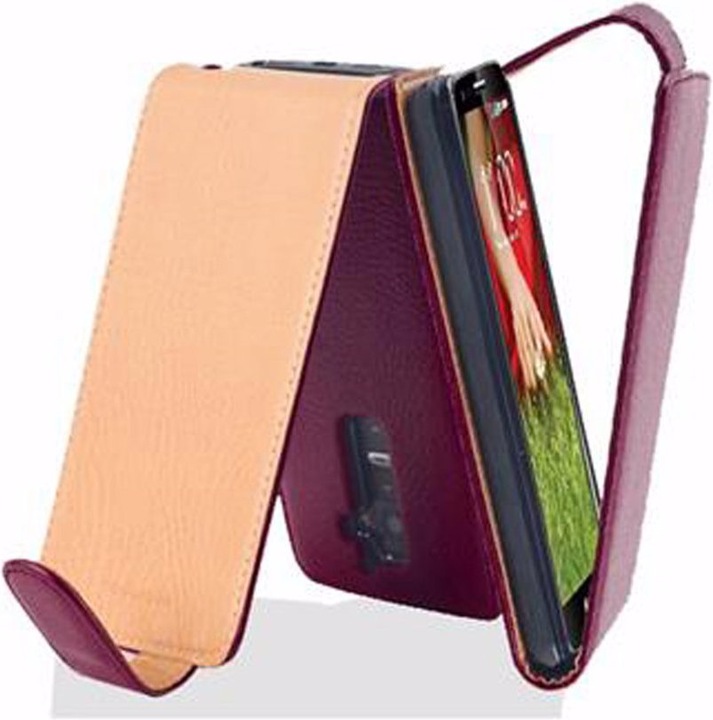 Actual product image Cadorabo Flip with structure cover (LG G2)