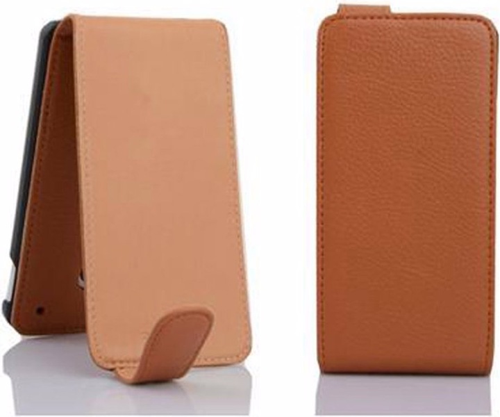 Produktbild Cadorabo Flip mit Struktur Cover (HTC One Mini)