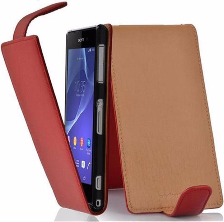 Produktbild Cadorabo Flip mit Struktur Cover (Sony Xperia Z2)
