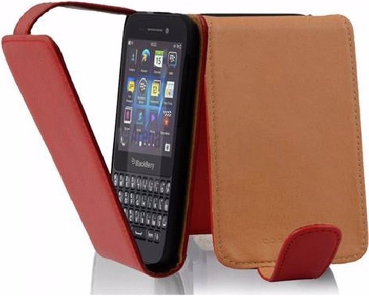 Produktbild Cadorabo Flip mit Struktur Cover (Blackberry Q5)