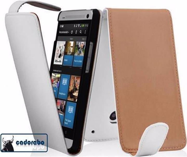 Produktbild Cadorabo Flip Glatt Cover (HTC One M7)