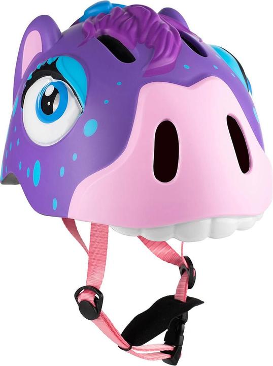 Actual product image Crazy Safety Horse Bicycle Helmet - Purple (100901-03) (49 - 55 cm)