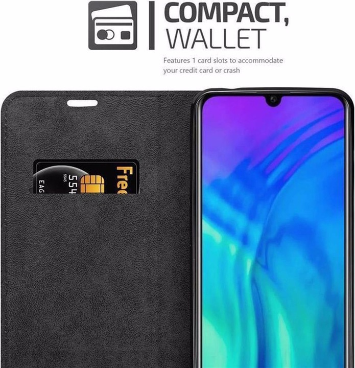 Actual product image Cadorabo Book Invisible Magnet Cover (Honor 20 Lite)