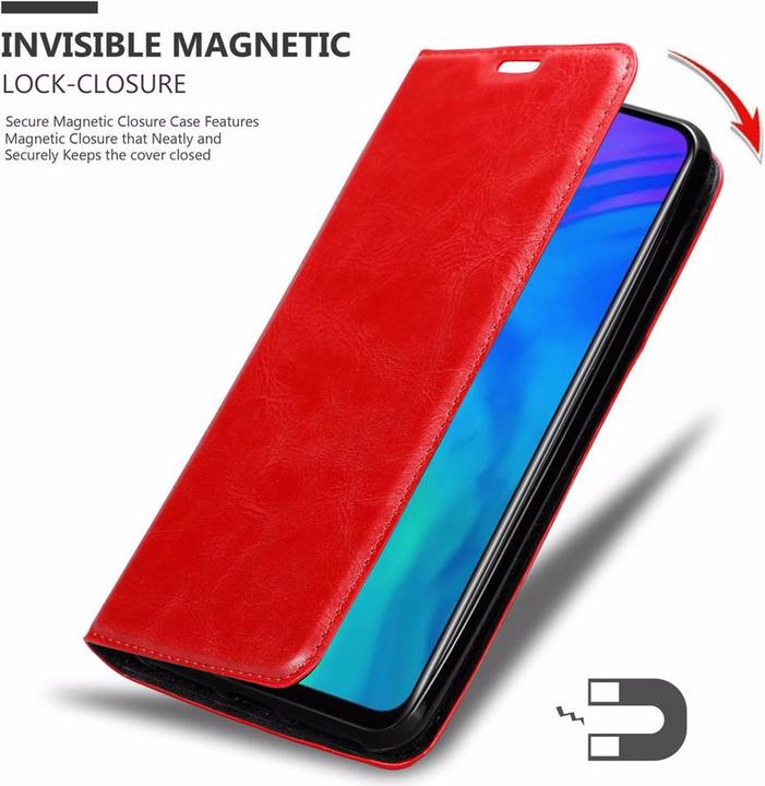Actual product image Cadorabo Book Invisible Magnet Cover (Honor 20 Lite)