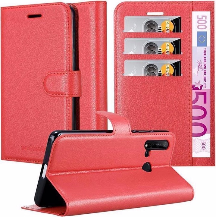 Actual product image Cadorabo Book with stand function cover (Huawei Nova 5i, Huawei P20 Lite (2019))