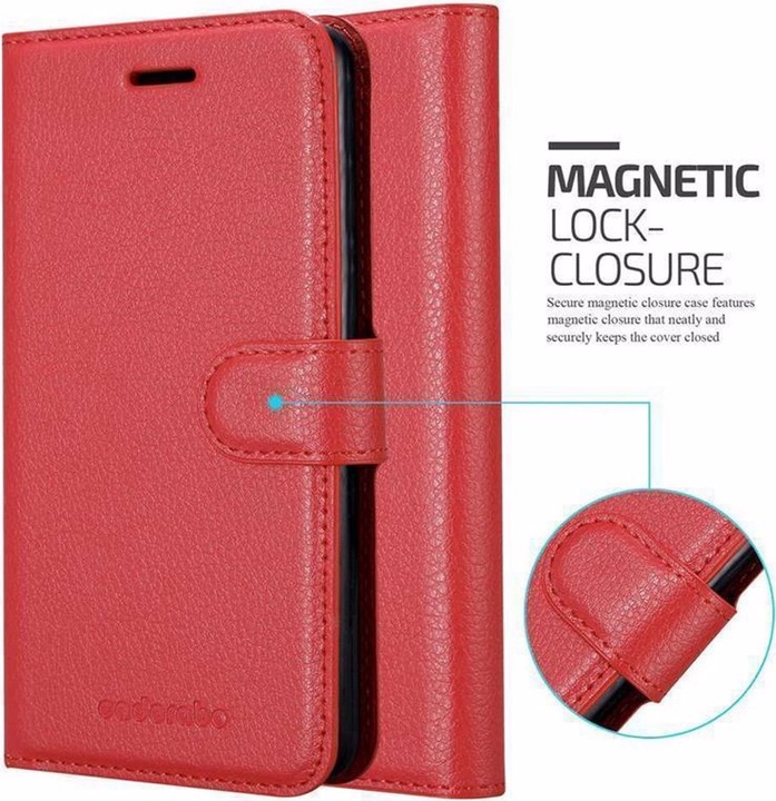 Actual product image Cadorabo Book with stand function cover (Huawei Nova 5i, Huawei P20 Lite (2019))