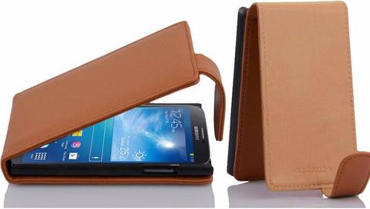 Actual product image Cadorabo Flip with structure cover (Samsung Galaxy Mega 6.3)