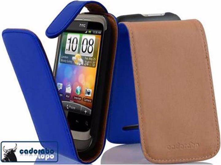 Actual product image Cadorabo Flip Smooth Cover (HTC Wildfire)