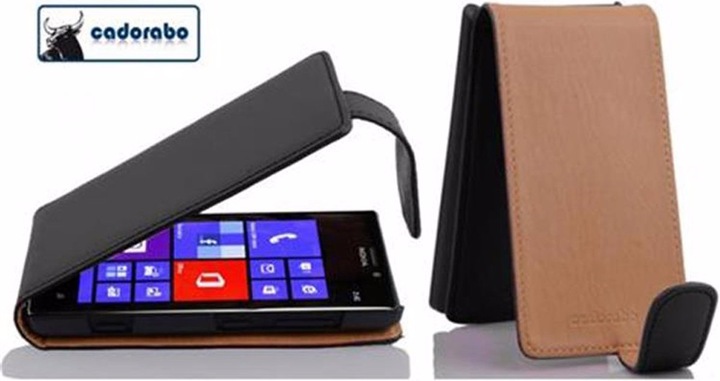 Actual product image Cadorabo Flip Smooth Cover (Nokia Lumia 925)