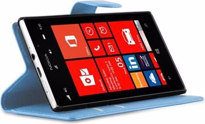 Actual product image Cadorabo Book with stand function cover (Nokia Lumia 925)
