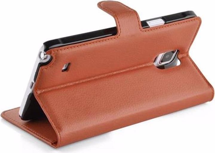 Actual product image Cadorabo Book with stand function cover (Samsung Galaxy Note 4)