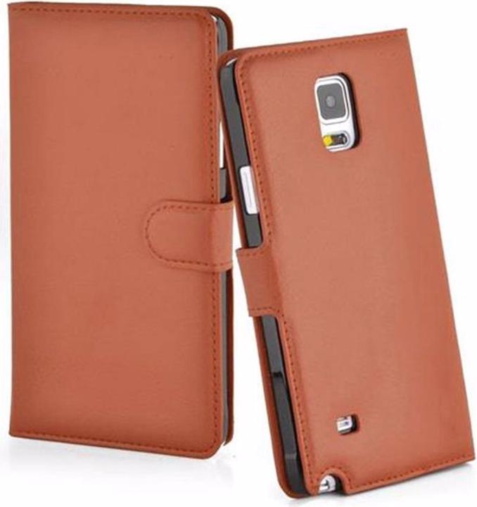 Actual product image Cadorabo Book with stand function cover (Samsung Galaxy Note 4)