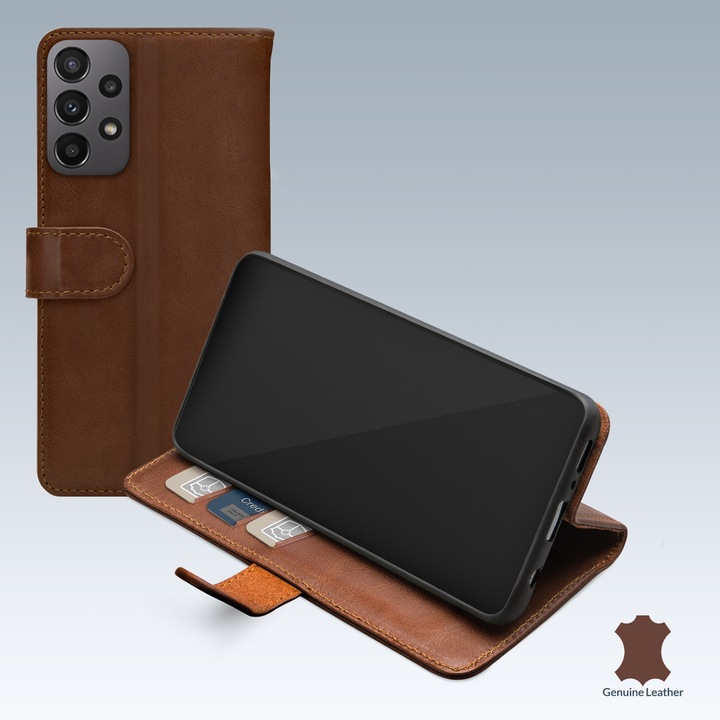 Produktbild Mobilize Portemonnaie aus Leder (Samsung Galaxy A23 5G)