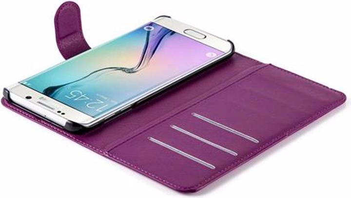 Produktbild Cadorabo Book mit Standfunktion Cover (Samsung Galaxy S6 Edge)