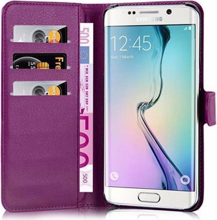 Produktbild Cadorabo Book mit Standfunktion Cover (Samsung Galaxy S6 Edge)