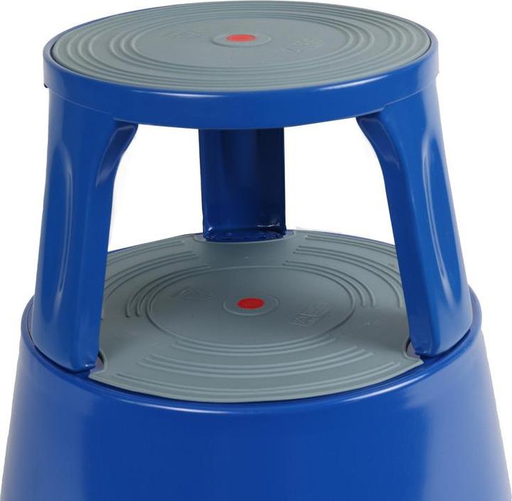 Produktbild Dönges Rollhocker, Metall, blau